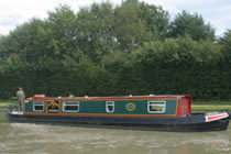 The Grebe canal boat