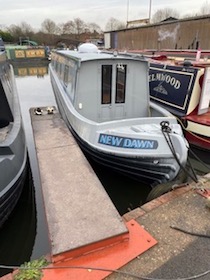 The H-Dawn canal boat