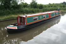 The Heron canal boat