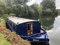 The MRC-Geanna canal boat