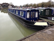 The S-Hannah canal boat