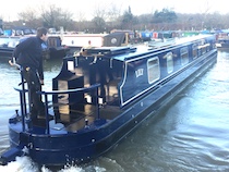 The S-Lily canal boat