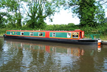 The Swan canal boat