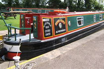 The Weaver canal boat