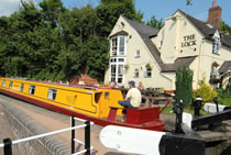 The Wye canal boat